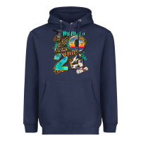Navy 2024 graduate leopard Heavyweight Hoodie - AdoDesignShop
