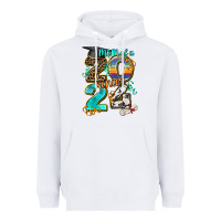 White 2024 graduate leopard Heavyweight Hoodie - AdoDesignShop