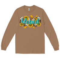 Toasted Coconut blessed tbw Long Sleeve Tee - texasbilliewilder
