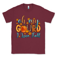 Burgundy oh my gourd i love fall Classic Tee - Zillion Design Studio