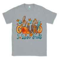 Heather Grey oh my gourd i love fall Classic Tee - Zillion Design Studio