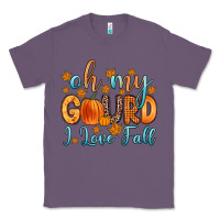 Lavender oh my gourd i love fall Classic Tee - Zillion Design Studio
