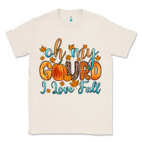 Natural oh my gourd i love fall Classic Tee - Zillion Design Studio