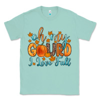Seafoam oh my gourd i love fall Classic Tee - Zillion Design Studio