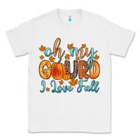 White oh my gourd i love fall Classic Tee - Zillion Design Studio