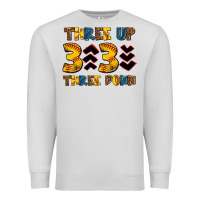 Dove Grey three up three down softball Premium Sweatshirt - AdoDesignShop