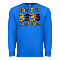 True Royal three up three down softball Premium Sweatshirt - AdoDesignShop