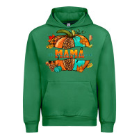 Emerald Thankful grateful blessed mama pumpkin Urban Hoodie - NancyCooperArtShop