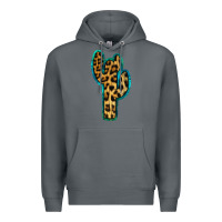 Rock Turquoise Leopard Cactus Premium Hoodie - RanaPortraitStore