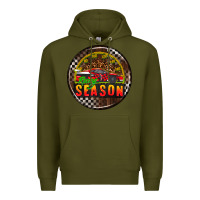 Army Green race coasters Premium Hoodie - AdoDesignShop
