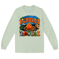 Matcha bonfire hoodie Long Sleeve Tee - texasbilliewilder