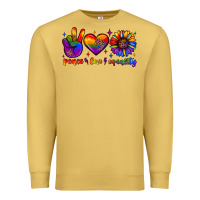 Peace Love Equality Premium Sweatshirt | Teevron