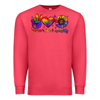 Cardinal peace love equality Premium Sweatshirt - JahusDesignShop