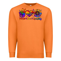 Carrot peace love equality Premium Sweatshirt - JahusDesignShop