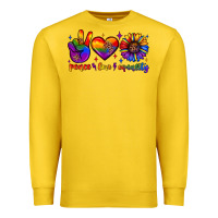 Lemon peace love equality Premium Sweatshirt - JahusDesignShop