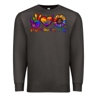 Smoke peace love equality Premium Sweatshirt - JahusDesignShop