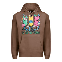Chestnut chillin with my peeps Premium Hoodie - MaliasSmallBusiness