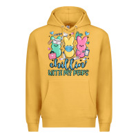 Mustard chillin with my peeps Premium Hoodie - MaliasSmallBusiness