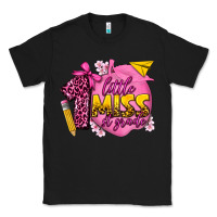 Black little miss 1st grade Classic Tee - texasbilliewilder