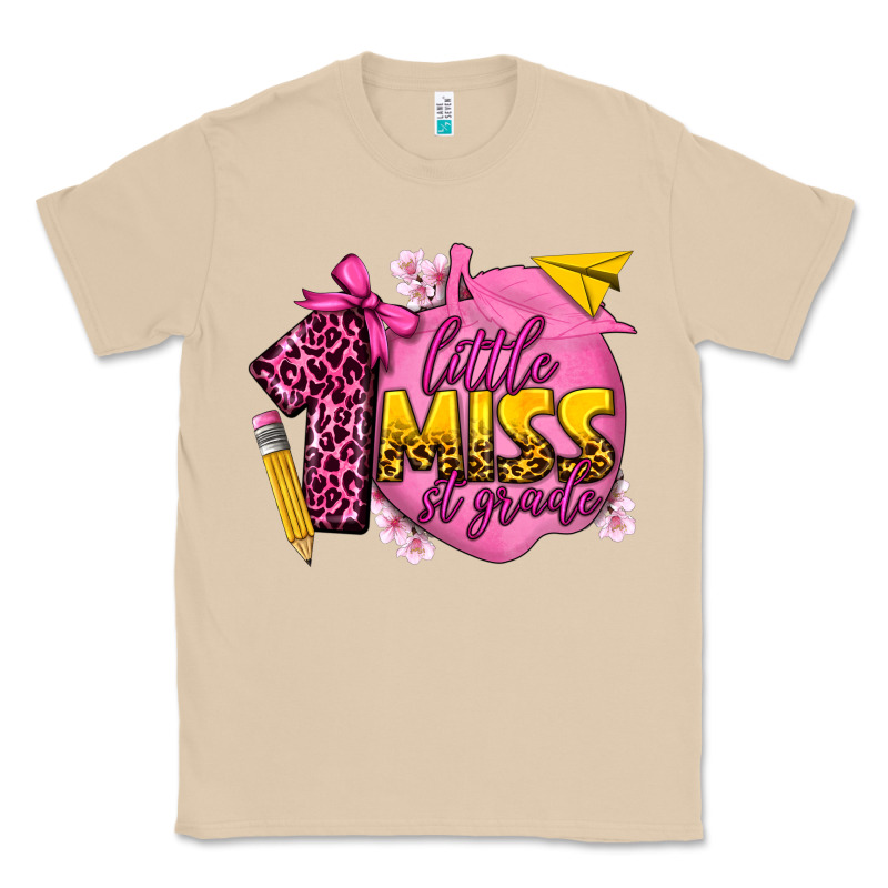 Little Miss 1st Grade Classic Tee by texasbilliewilder | Teevron