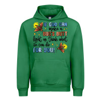 Emerald if god can make a bugs butt light up Urban Hoodie - MaliasSmallBusiness