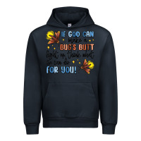 Navy if god can make a bugs butt light up Urban Hoodie - MaliasSmallBusiness