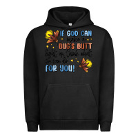 Pigment Black if god can make a bugs butt light up Urban Hoodie - MaliasSmallBusiness