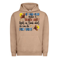 Pigment Burro if god can make a bugs butt light up Urban Hoodie - MaliasSmallBusiness