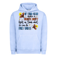 Pigment Grape Ice if god can make a bugs butt light up Urban Hoodie - MaliasSmallBusiness