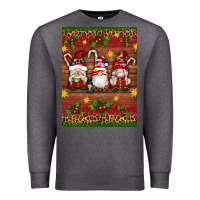 Charcoal Heather christmas gnomes Premium Sweatshirt - Artiststas