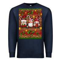Navy christmas gnomes Premium Sweatshirt - Artiststas
