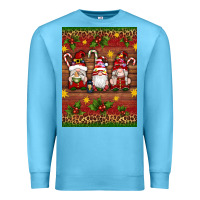 Ocean Blue christmas gnomes Premium Sweatshirt - Artiststas