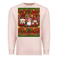 Pale Pink christmas gnomes Premium Sweatshirt - Artiststas