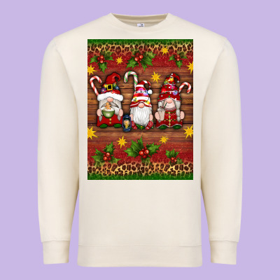 Christmas Gnomes Premium Sweatshirt Designed By Artiststas