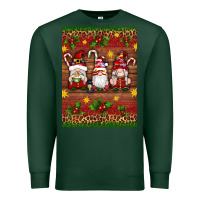 Sports Green christmas gnomes Premium Sweatshirt - Artiststas