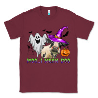 Burgundy moo i mean boo Classic Tee - Zillion Design Studio
