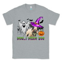 Heather Grey moo i mean boo Classic Tee - Zillion Design Studio