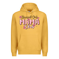 Mustard stressed out mama club Premium Hoodie - MaliasSmallBusiness