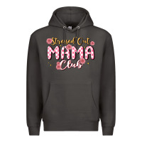 Smoke stressed out mama club Premium Hoodie - MaliasSmallBusiness