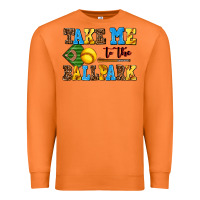 Carrot take me to the ballpark softball Premium Sweatshirt - AdoDesignShop