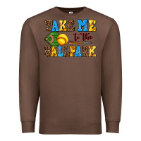 Chestnut take me to the ballpark softball Premium Sweatshirt - AdoDesignShop