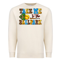 Sandshell take me to the ballpark softball Premium Sweatshirt - AdoDesignShop