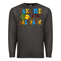 Smoke take me to the ballpark softball Premium Sweatshirt - AdoDesignShop