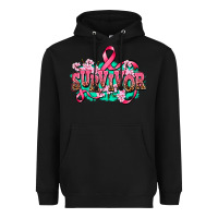 Black survivor Heavyweight Hoodie - AdoDesignShop