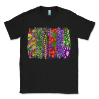 Black mardi gras brush strokes king cake and craw fish Classic Tee - RanaPortraitStore