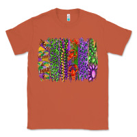 Copper mardi gras brush strokes king cake and craw fish Classic Tee - RanaPortraitStore