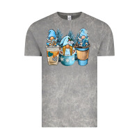 Cloud Rock winter coffee gnome Vintage Tee - BarkalooDesign