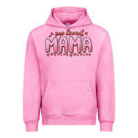 Fuchsia Pink one loved mama Urban Hoodie - MaliasSmallBusiness