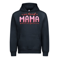 Navy one loved mama Urban Hoodie - MaliasSmallBusiness