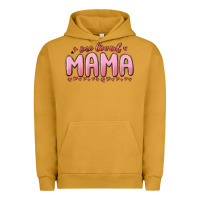 Pigment Peanut Butter one loved mama Urban Hoodie - MaliasSmallBusiness